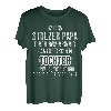 Stolzer Papa Tochter T-Shirt - Vatertag Geburtstags Geschenk