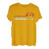 Sonnenuntergang Btc Bitcoin Betrübt Distressed T-Shirt