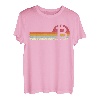 Sonnenuntergang Btc Bitcoin Betrübt Distressed T-Shirt