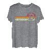 Sonnenuntergang Btc Bitcoin Betrübt Distressed T-Shirt