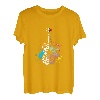 Ukulele Farbenfroh Musikinstrument Gitarrist Akustik Uke T-Shirt