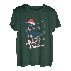 Weihnachten Dackel Santa Claus Hundehalter Xmas Geschenk T-Shirt