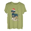 Weihnachten Dackel Santa Claus Hundehalter Xmas Geschenk T-Shirt