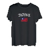 Vintage Taiwan Flagge Retro Taiwanesisch T-Shirt