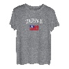Vintage Taiwan Flagge Retro Taiwanesisch T-Shirt