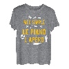 Herren Lustiges Geschenk Apero Piano T-Shirt Lustig T-Shirt