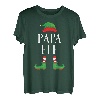 Weihnachtsoutfit Familie Papa Vater Weihnachten Weihnachts T-Shirt