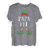 Weihnachtsoutfit Familie Papa Vater Weihnachten Weihnachts T-Shirt
