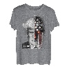 Lustiges leuchtendes Auge Ich werde zurück sein Trump 2024 T-Shirt