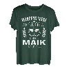 Maik Vorname Geschenk Geburtstag Lustiges Bier Sprüche T-Shirt