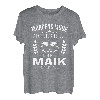Maik Vorname Geschenk Geburtstag Lustiges Bier Sprüche T-Shirt