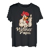 Herren Vater von Hühner Flüstere und Hühner Papa T-Shirt
