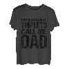 Herren Meine Lieblingsdrillinge nennen mich Papa T-Shirt