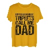 Herren Meine Lieblingsdrillinge nennen mich Papa T-Shirt