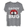 Daddy Bug Lustiger Marienkäfer-Liebhaber, süßer Vater, Vatertag T-Shirt