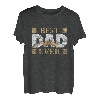 Herren Vatertag Vater Vintage Mustache - Best Dad Ever - Papa T-Shirt