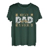 Herren Vatertag Vater Vintage Mustache - Best Dad Ever - Papa T-Shirt