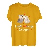 Eule Eulenpaar Valentinstag Liebe Verliebt Herz Geschenk T-Shirt