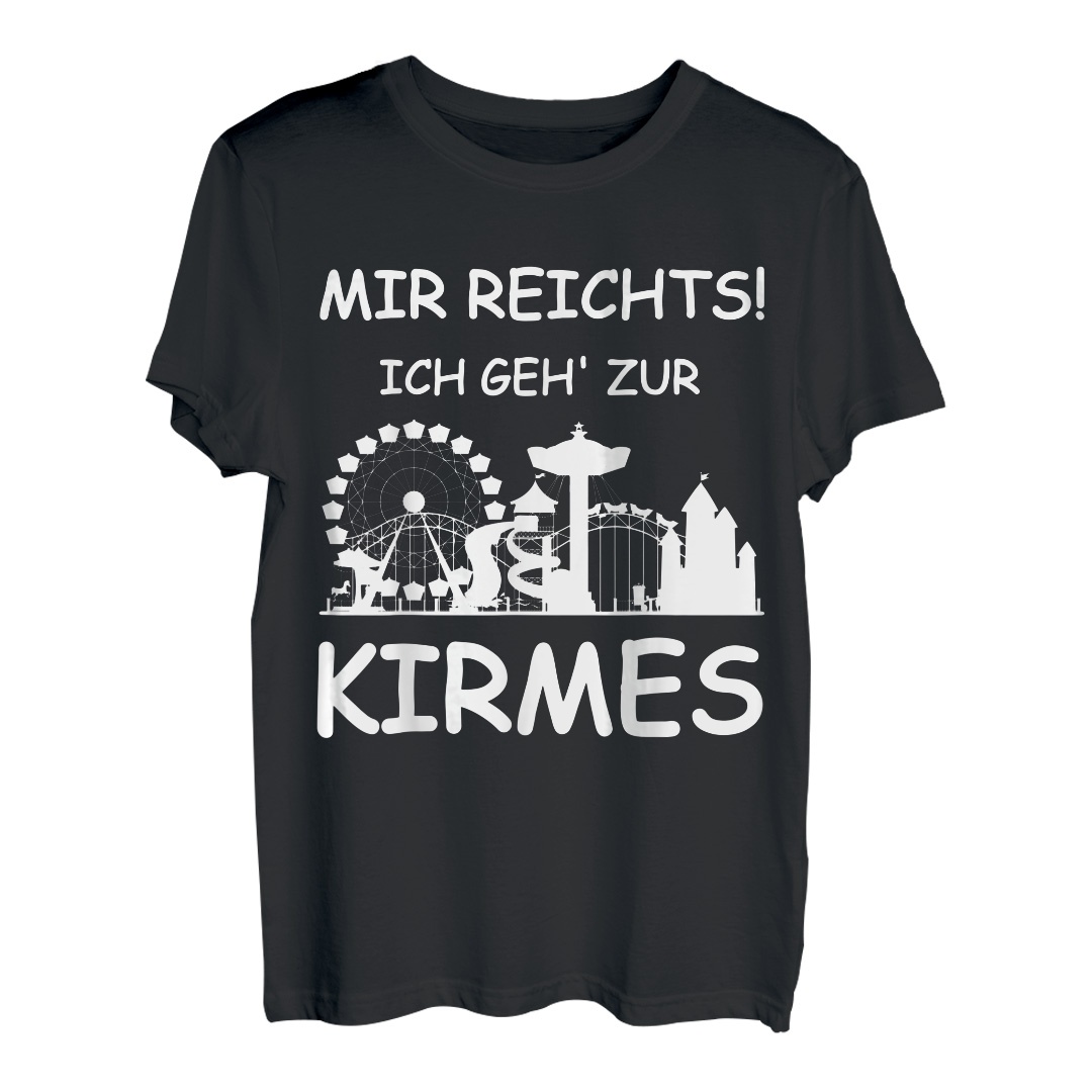 Mir Reicht´s Ich Geh Zur Kirmes Retro Schausteller Spruch T-Shirt