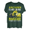 Baggerfahrer Studieren Kann Jeder Bagger Spruch T-Shirt
