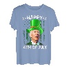 Alles Gute zum 4. Juli Verwirrt Lustiger Joe Biden St. Patricks Day T-Shirt