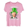 Alles Gute zum 4. Juli Verwirrt Lustiger Joe Biden St. Patricks Day T-Shirt