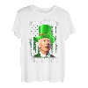 Alles Gute zum 4. Juli Verwirrt Lustiger Joe Biden St. Patricks Day T-Shirt