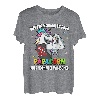 Vater Tochter Einhorn Papacorn Wie ein normaler Papa T-Shirt