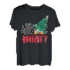 Weihnachtskatze WHAT? Lustige Katze Weihnachten T-Shirt