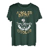 Herren Angler und Vater fischt Fische lustiges Angelsport T-Shirt