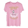 Herren Angler und Vater fischt Fische lustiges Angelsport T-Shirt