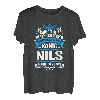 Nils Namensshirt mit lustigem König Spruch T-Shirt