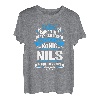 Nils Namensshirt mit lustigem König Spruch T-Shirt