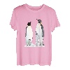 Pinguin Familie zwei Kinder - Pinguin T-Shirt