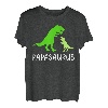 Papasaurus Rex Dinosaurier lustiges Papa Vater Geschenk T-Shirt