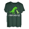 Papasaurus Rex Dinosaurier lustiges Papa Vater Geschenk T-Shirt