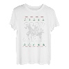 Rentier Dreier Lustiger Xmas Hässlicher Weihnachtspullover T-Shirt