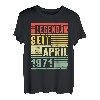 Legendär Seit April 1971 52. Geburtstag T-Shirt