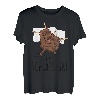 Offizielles Schlafshirt Schottisches Hochlandrind Kuh T-Shirt