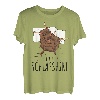 Offizielles Schlafshirt Schottisches Hochlandrind Kuh T-Shirt