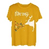 Weihnachten Rentier Elch Hirsche Partnerlook Paar Pärchen T-Shirt