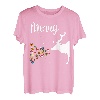 Weihnachten Rentier Elch Hirsche Partnerlook Paar Pärchen T-Shirt