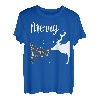 Weihnachten Rentier Elch Hirsche Partnerlook Paar Pärchen T-Shirt