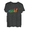 Darts Evolution Dartscheibe cooles Dartspieler Geschenk T-Shirt