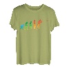 Darts Evolution Dartscheibe cooles Dartspieler Geschenk T-Shirt