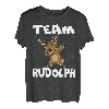 Team Rudolph Funny Xmas Dab Reindeer Deer Lover Gift Design T-Shirt