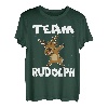 Team Rudolph Funny Xmas Dab Reindeer Deer Lover Gift Design T-Shirt