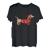 Dackel T-Shirt Teckel Dachshund Frohe Weihnachten Geschenk