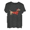 Dackel T-Shirt Teckel Dachshund Frohe Weihnachten Geschenk