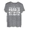 Harald Name Lustiger Spruch Shirt Vorname Geschenk